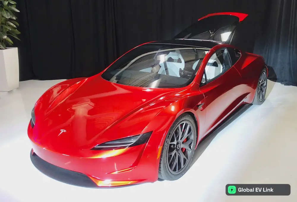 Tesla Roadster (thruster version)
